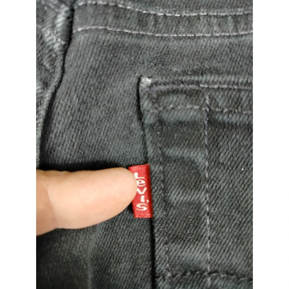 Vintage Levis 550 Relaxed Tapered Jeans Womens‎ 12 Black High Rise Denim Y2K